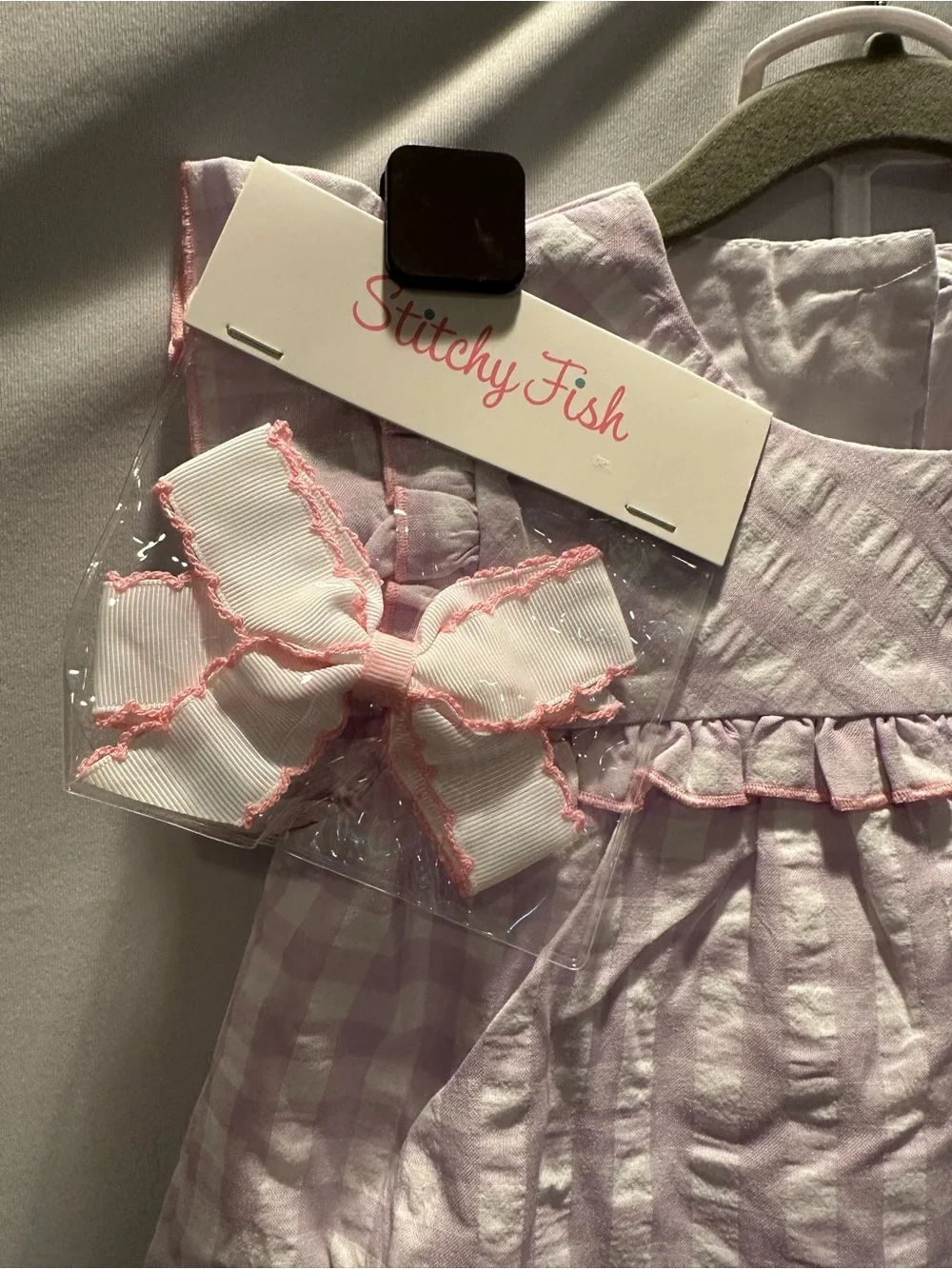 Stitchy Fish soft pink